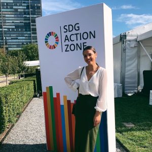 mladi Srbi na UN samitu