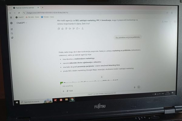 optimizacija za ChatGPT